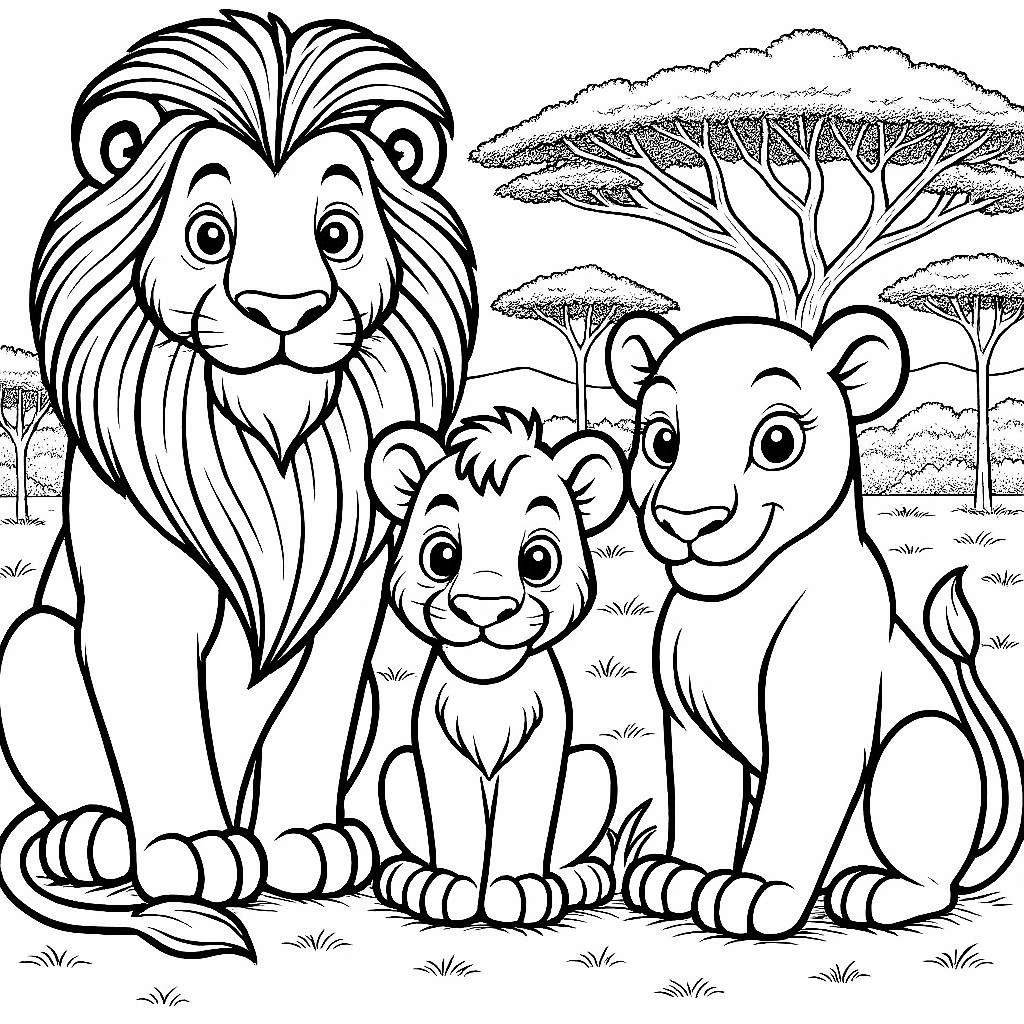 Habitat by OffFrame colouring book