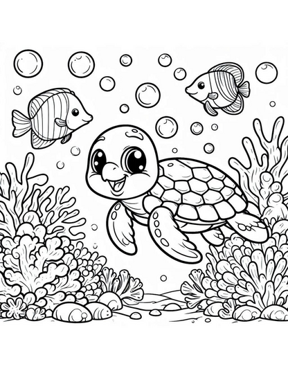 Habitat by OffFrame colouring book